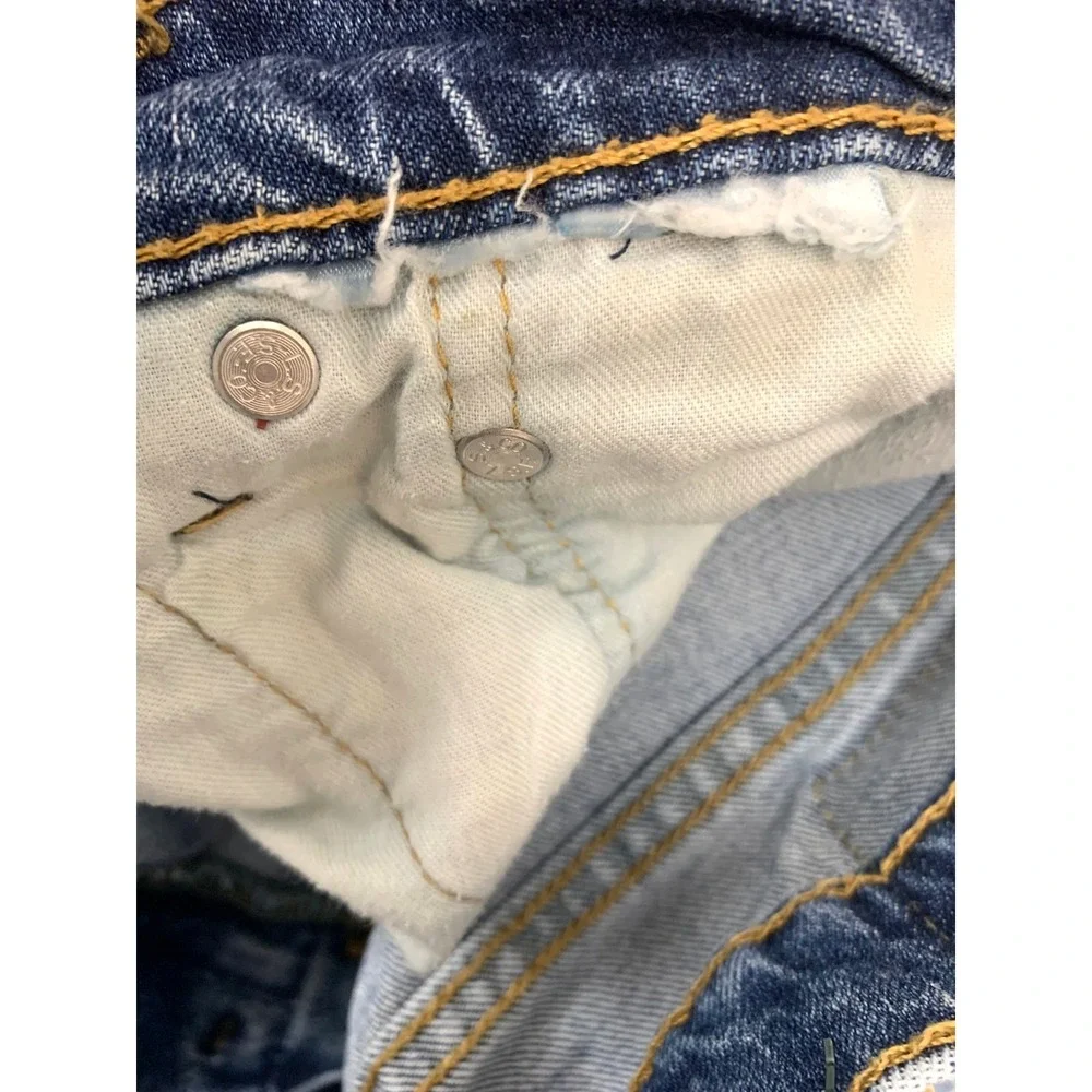 Levi's 505 511 Jeans Mens 36x30 Lot of 2 Blue Denim Distressed Straight‎ Leg